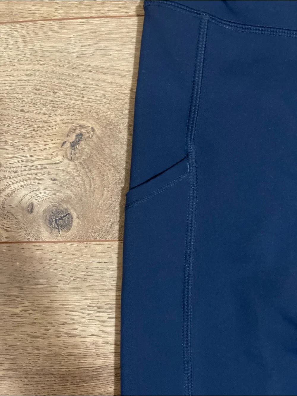 Nike Navy Blue Dri-FIT Running Capri Leggings
